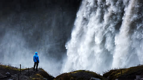 Streaming data is similar to streaming water fall