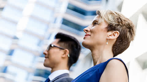 A new grad being successful in tech company