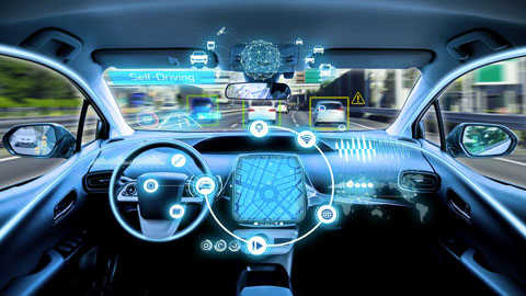 self-driving car